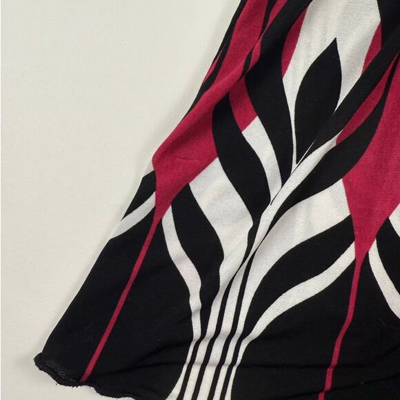 Y2K Women's Fleurish Flared Flowy Top made in USA Size Small - Picture 6 of 7